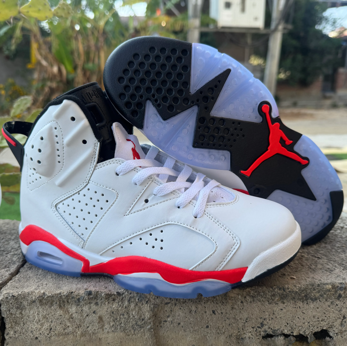 Air Jordan 6 White Infrared Shoes Sneaker