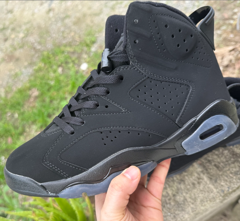 Air Jordan 6 Triple Black Shoes Sneakers