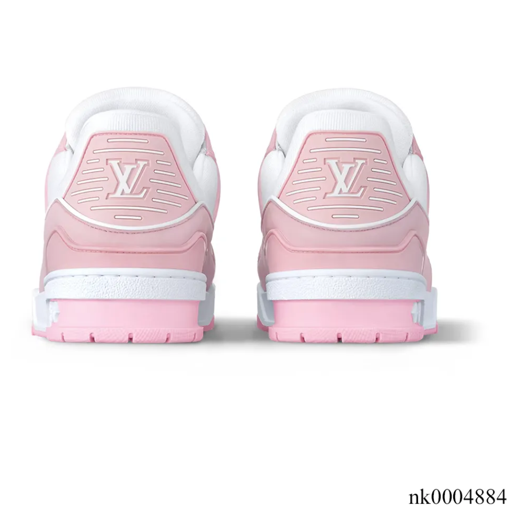 LV Trainer Pink Rose Shoes Sneakers
