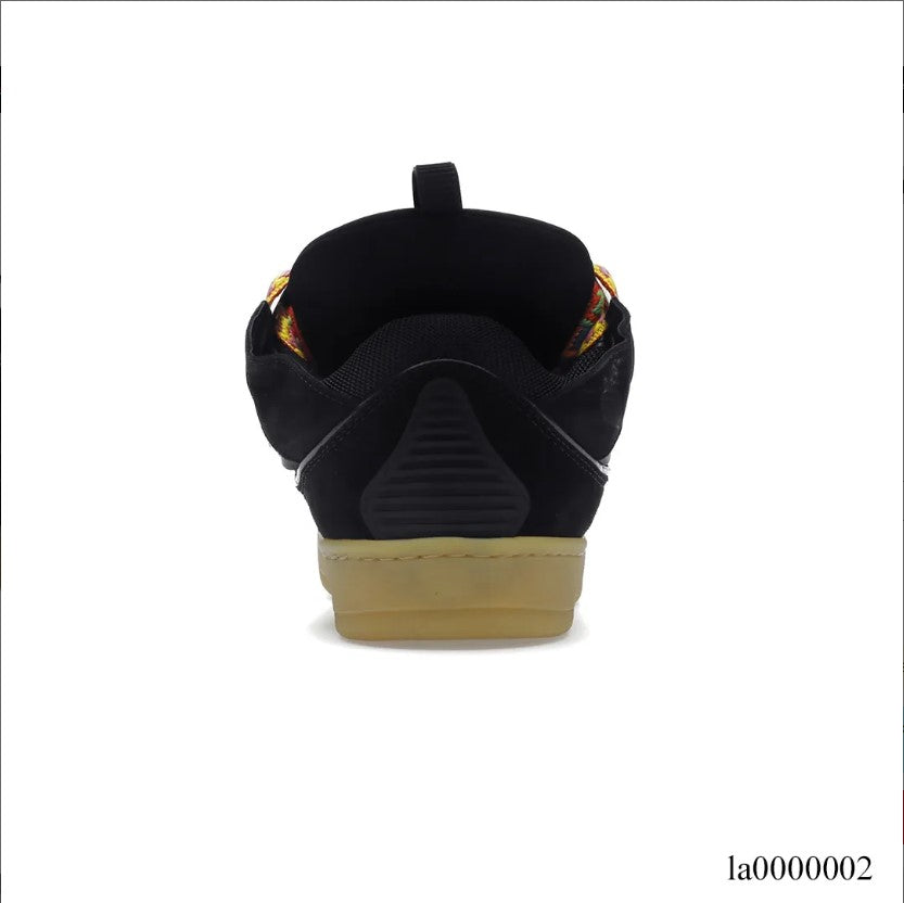 Lanvin Leather Curb Black Shoes Sneakers