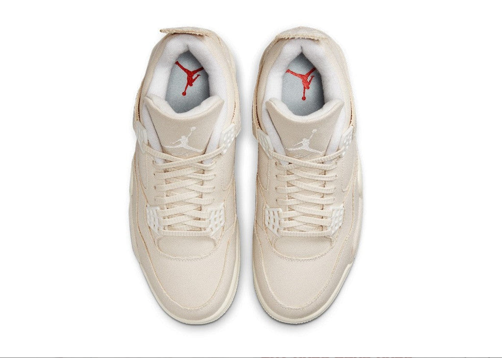 Air Jordan 4 Retro Blank Canvas Shoes Sneakers