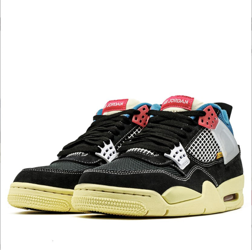 Air Jordan 4 Retro Union Off Noir Shoes Sneakers