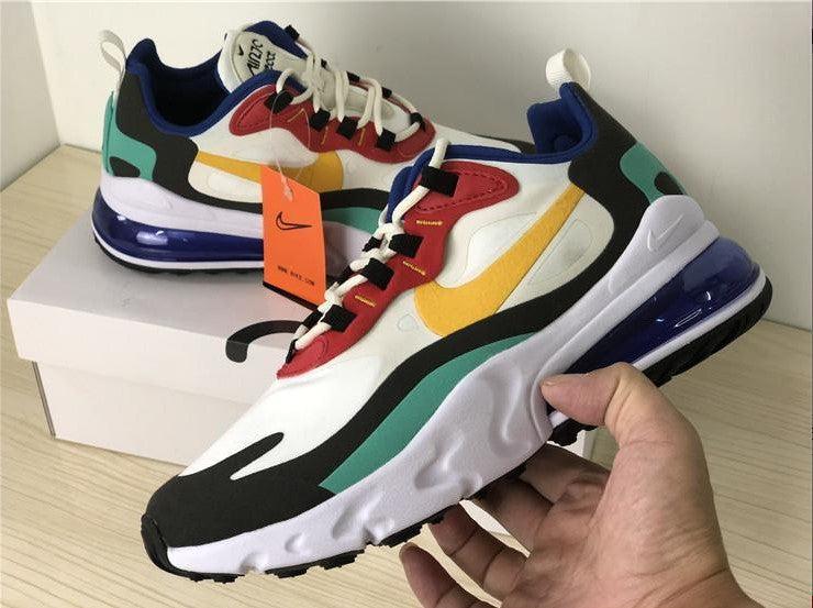 Air Max 270 React Phantom Multi-Color Shoes Sneakers