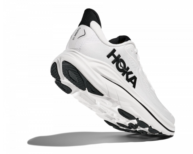 Hoka One One Clifton 10 White Black 1162030-WBLC