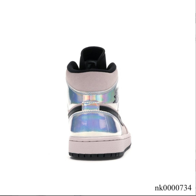 Air Jordan 1 Mid Dirty Powder Iridescent (W) Shoes Sneakers