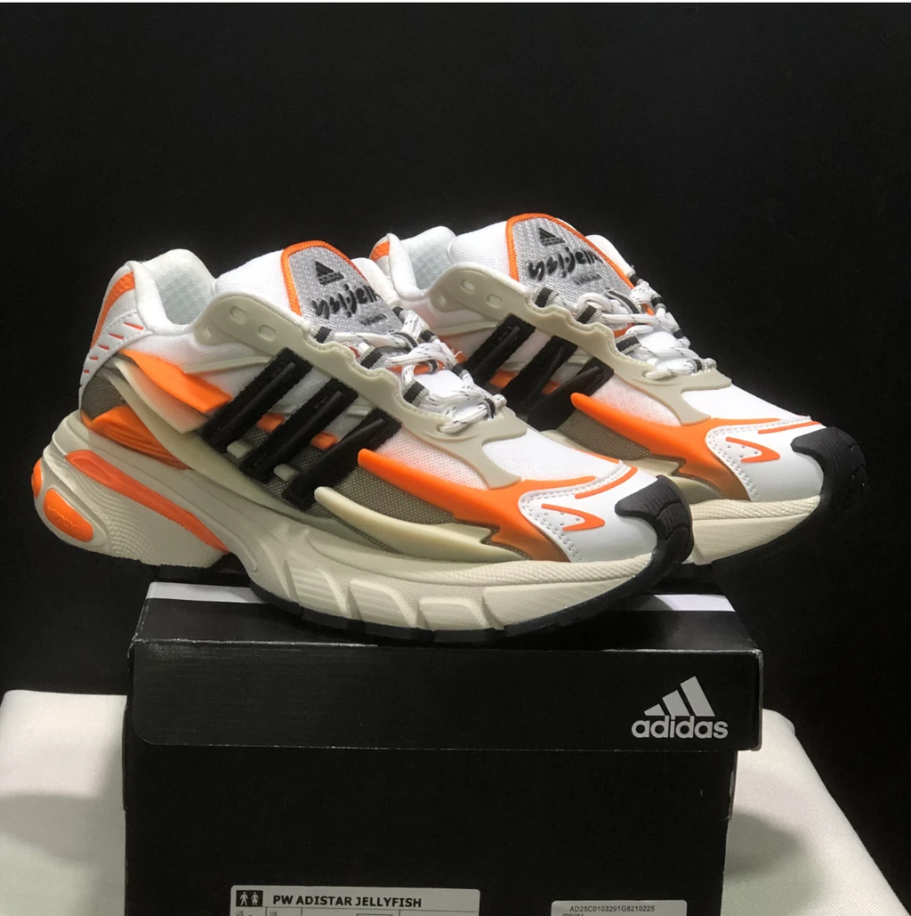 Pharrell x AD Adistar Jellyfish ‘Focus Olive Orange’ Shoes Sneakers