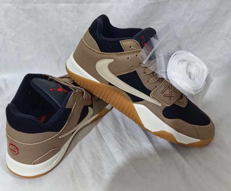 Travis Scott x Jumpman Jack Taupe Haze Shoes Sneakers