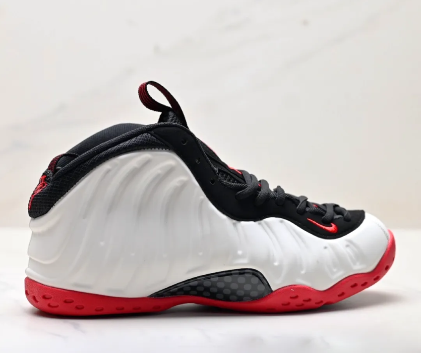 Air Foamposite One Red White Black Shoes Sneakers – nk0004546
