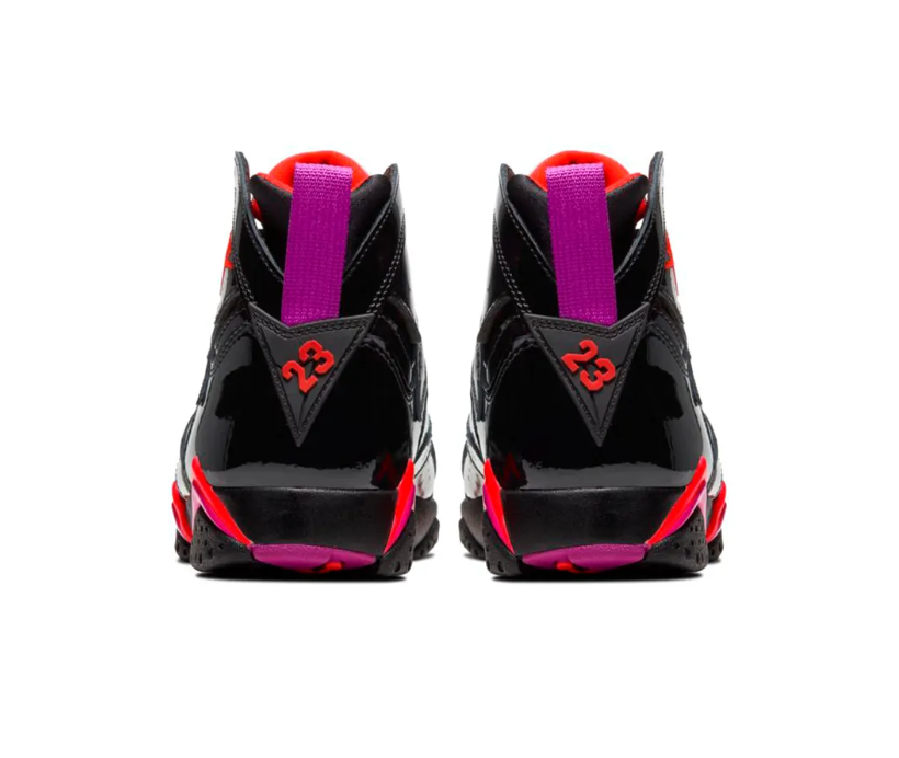 AJ 7 Black Gloss Shoes Sneakers