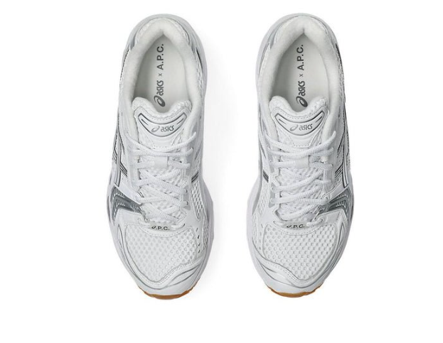 Asics Gel-Kayano 14 A.P.C. White Pure Silver 1203A727-100