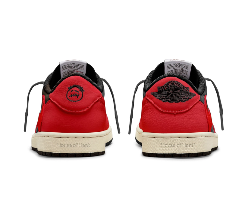 Air Jordan 1 Low OG Bred x Travis Scott Shoes Sneakers