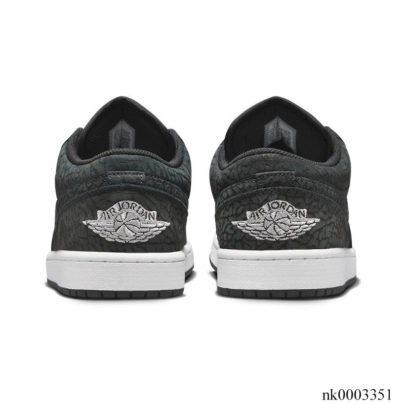 Air Jordan 1 Low SE Black Elephant Shoes Sneakers