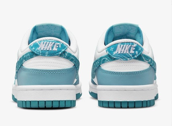 Nike Dunk Low Essential Blue Paisley Shoes Sneakers