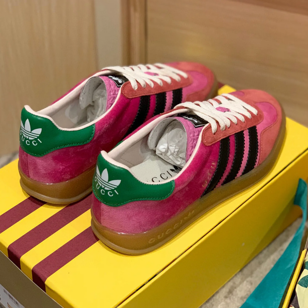 GG x AD Gazelle ‘Pink Rose’ Shoes Sneakers