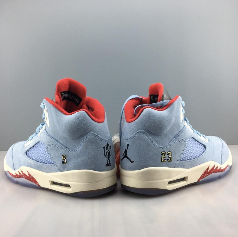 Air Jordan 5 Retro Trophy Room Ice Blue Shoes Sneakers