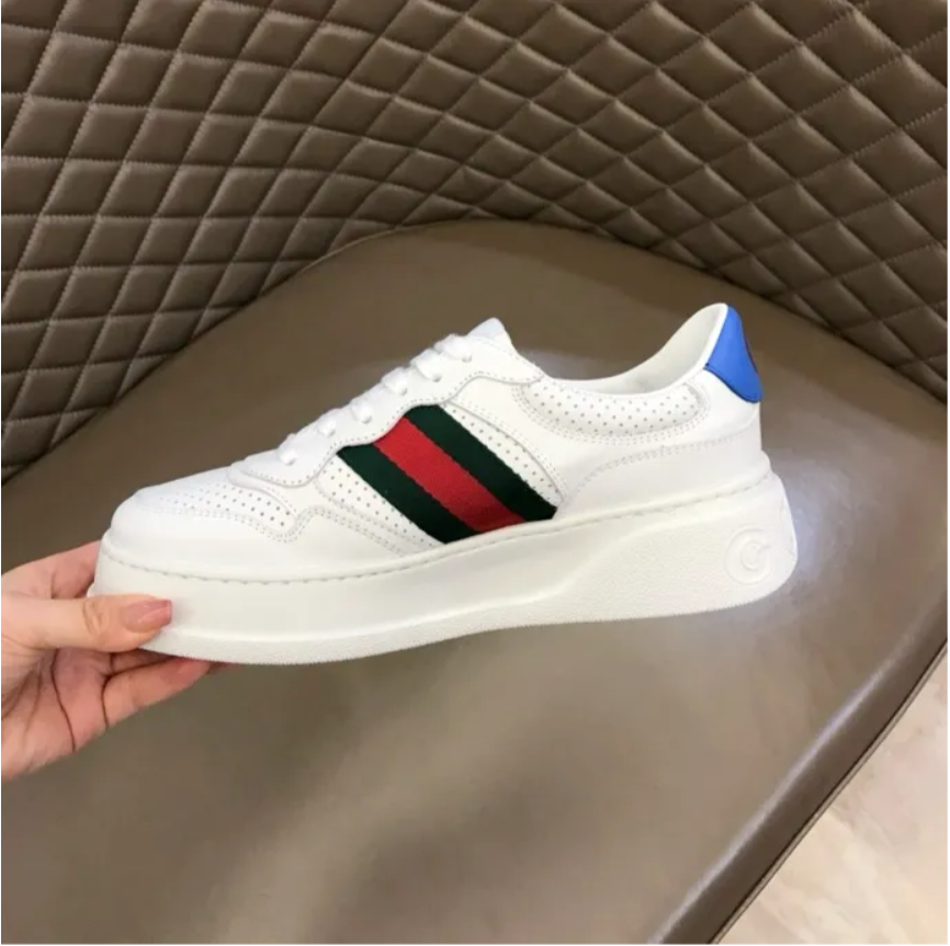 GG Web Leather Shoes Sneakers