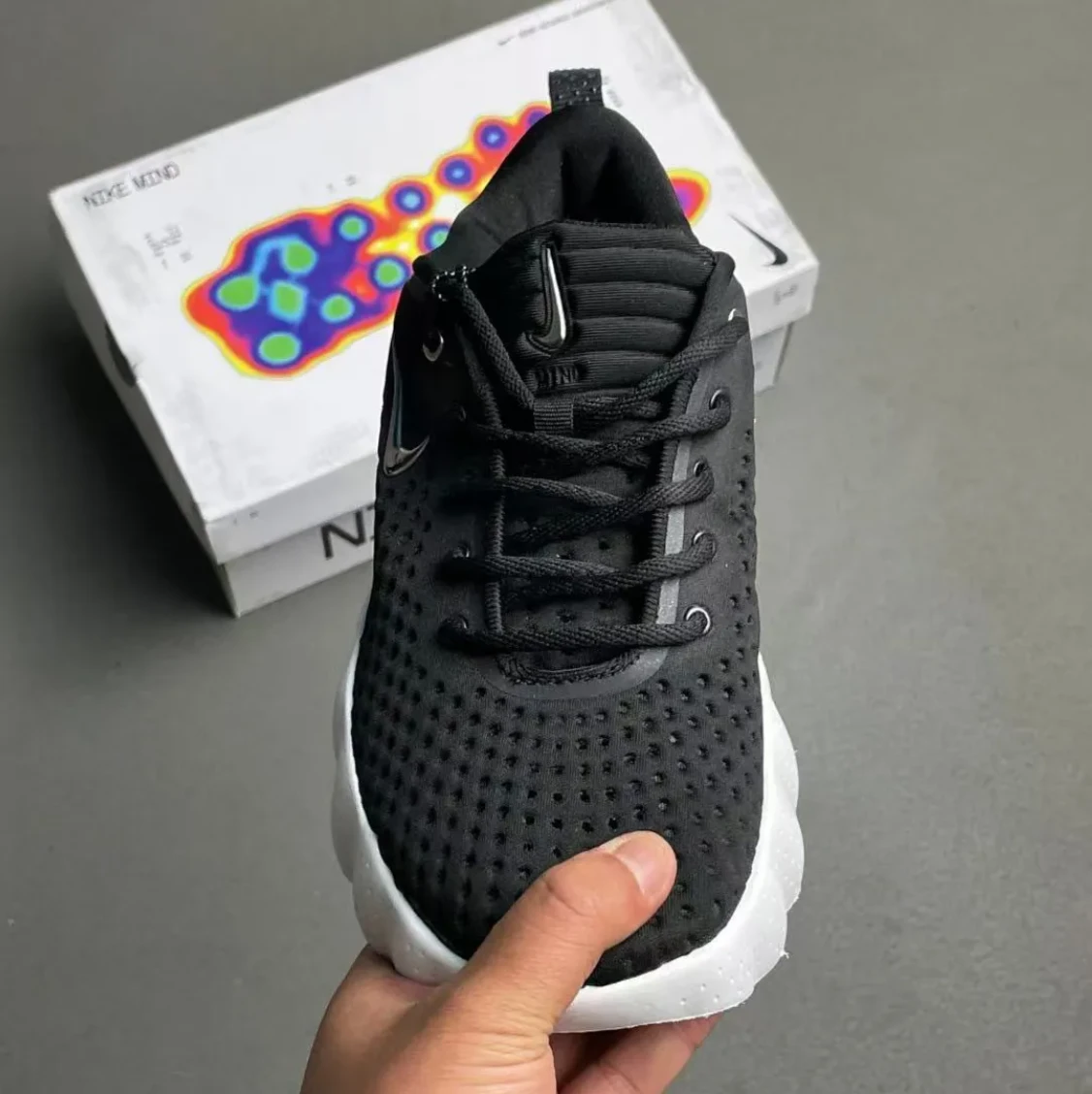 Mind 002 Black White Shoes Sneakers