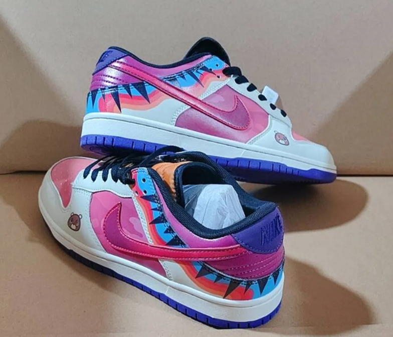 Kanye West x Dunk Low “Graduation” Customs Shoes Sneakers