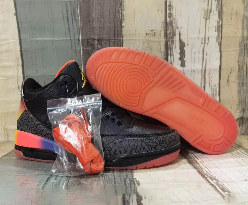 J Balvin x AJ 3 Rio Shoes Sneakers