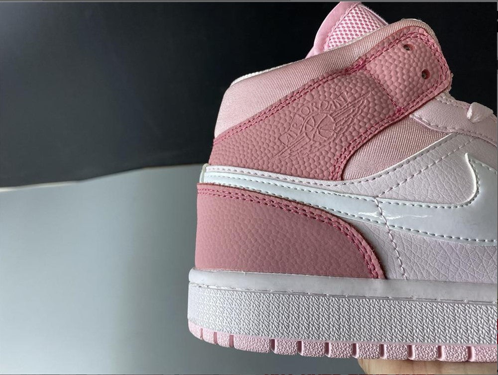 Air Jordan 1 Mid Digital Pink (W) Shoes Sneakers