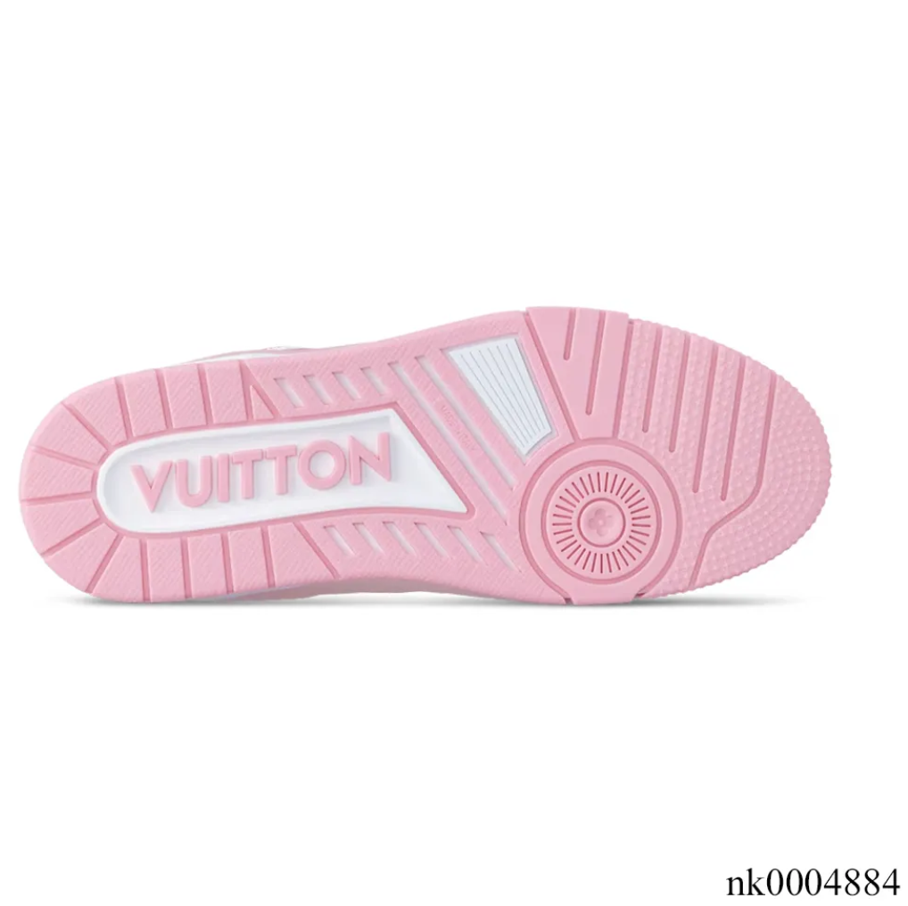 LV Trainer Pink Rose Shoes Sneakers
