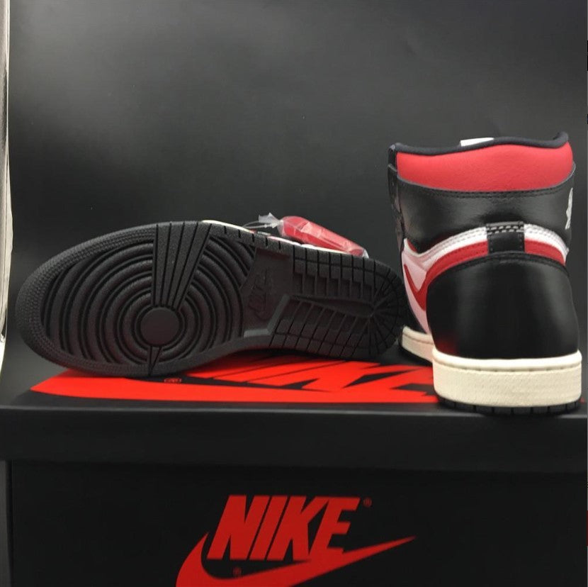 Air Jordan 1 Retro High Black Gym Red Shoes Sneakers