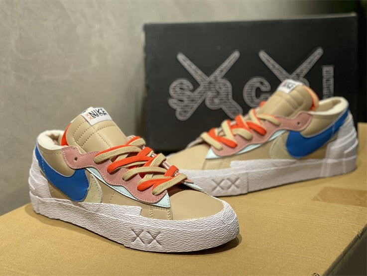 Blazer Low sacai KAWS Reed Shoes Sneakers