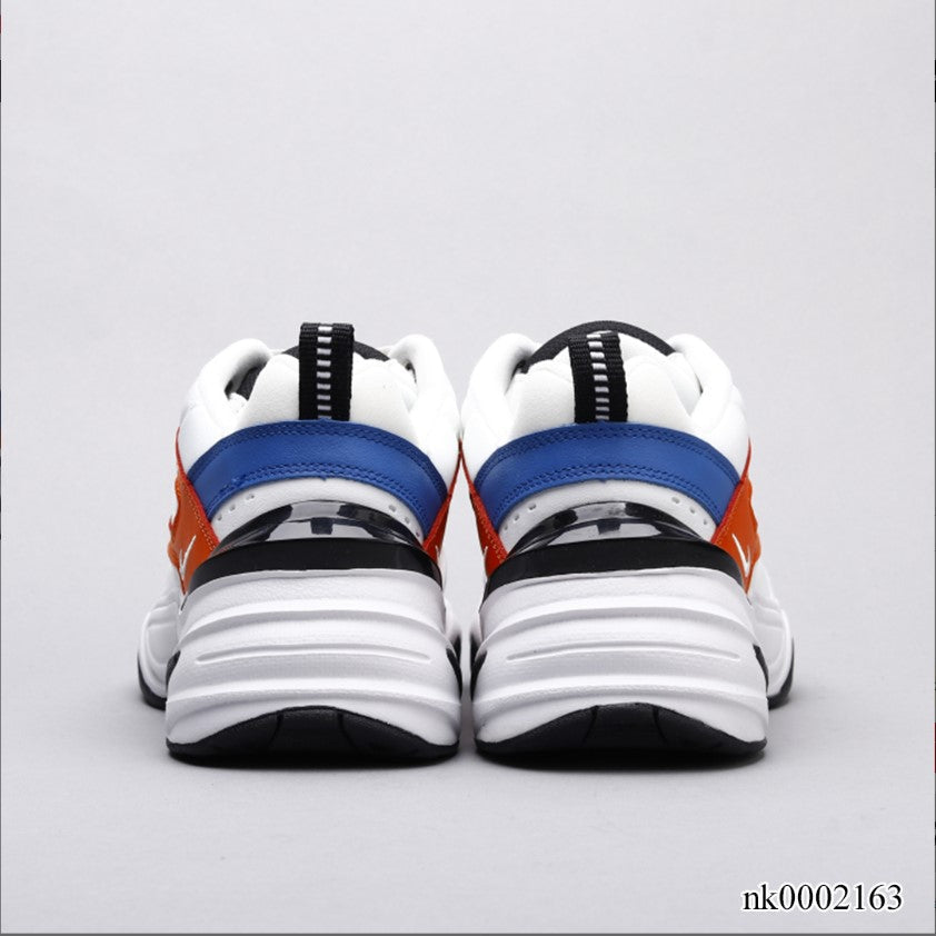 Nike M2K Tekno White Black Orange Shoes Sneakers