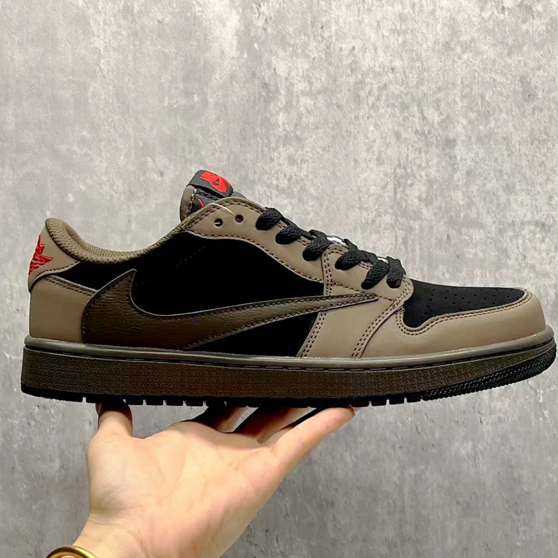 Travis Scott x AJ 1 Low OG Brown Shoes Sneakers