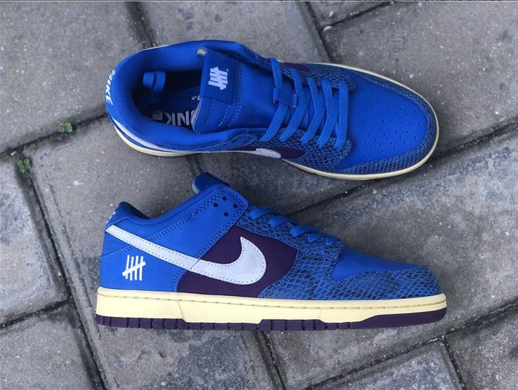 Dunk Low Undefeated 5 On It Dunk vs. AF1 Shoes Sneakers