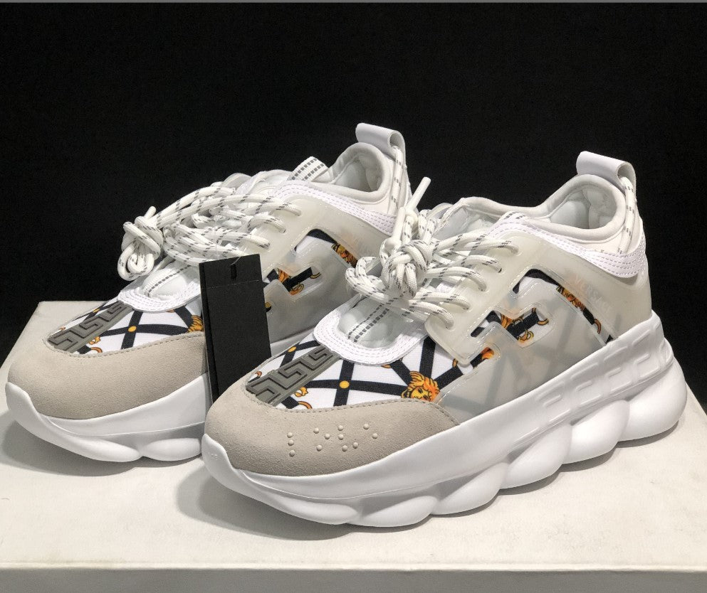 Chain Reaction Full Black Shoes Sneakers
