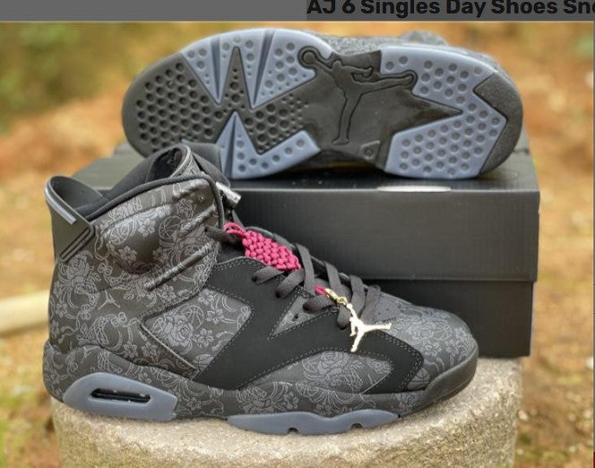 Air Jordan 6 Singles Day Shoes Sneakers