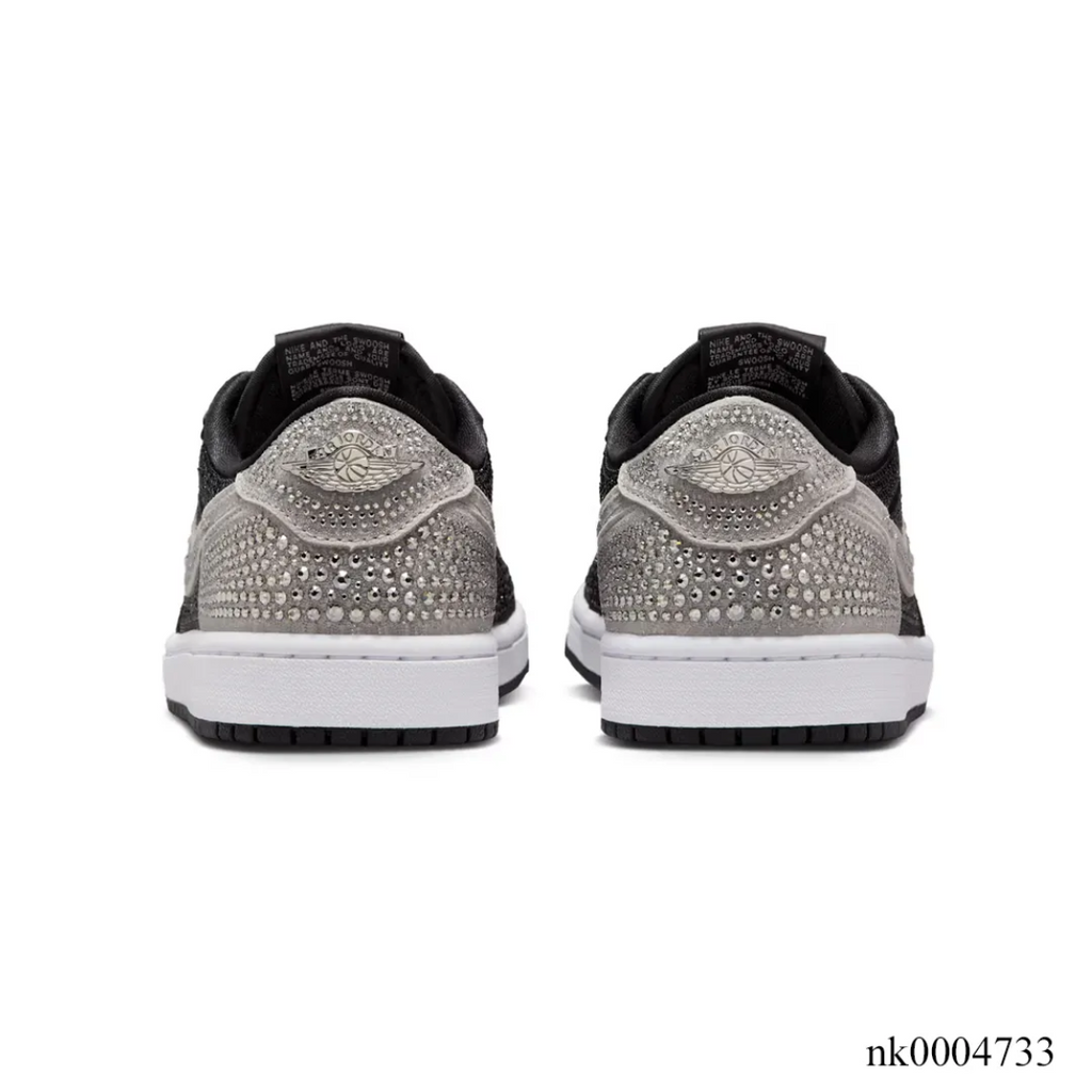 [Premium] Swarovski x Air Jordan 1 Low OG Stealth Shoes Sneakers