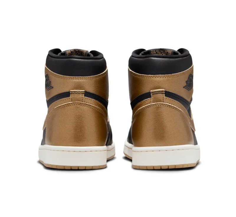Air Jordan 1 High OG Gold MedalMetallic Gold Shoes Sneakers