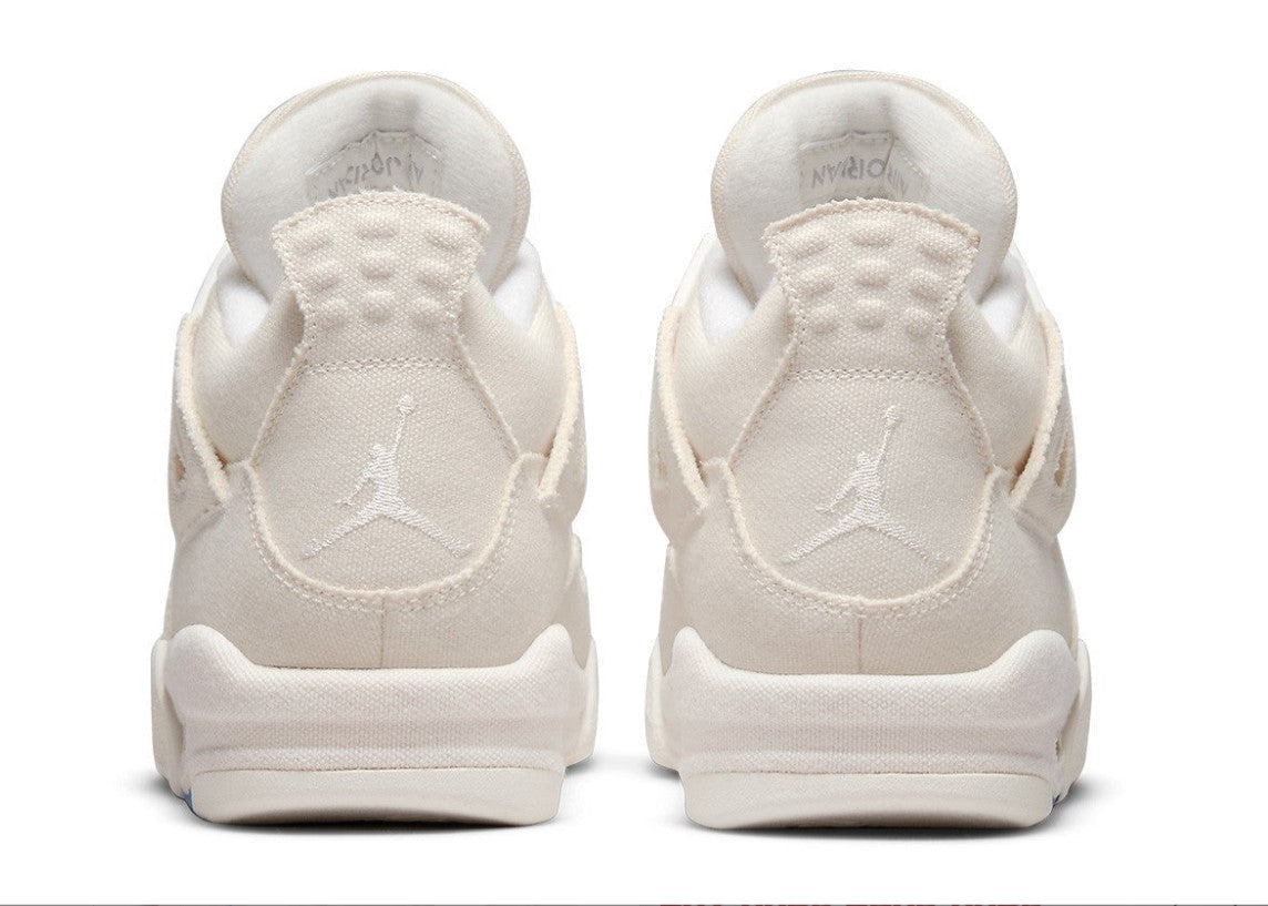 Air Jordan 4 Retro Blank Canvas Shoes Sneakers