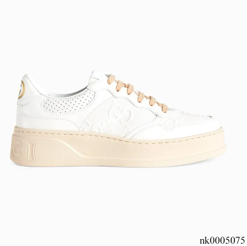GG Embossed Leather Shoes Sneakers