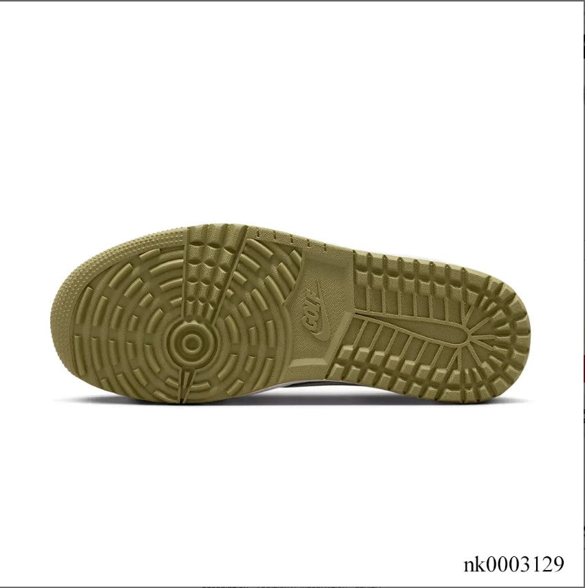 Travis Scott x AJ 1 Low Golf Neutral Olive Shoes Sneakers
