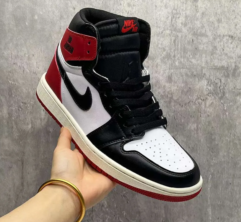 Air Jordan 1 High OG Black Toe Reimagined Shoes Sneakers