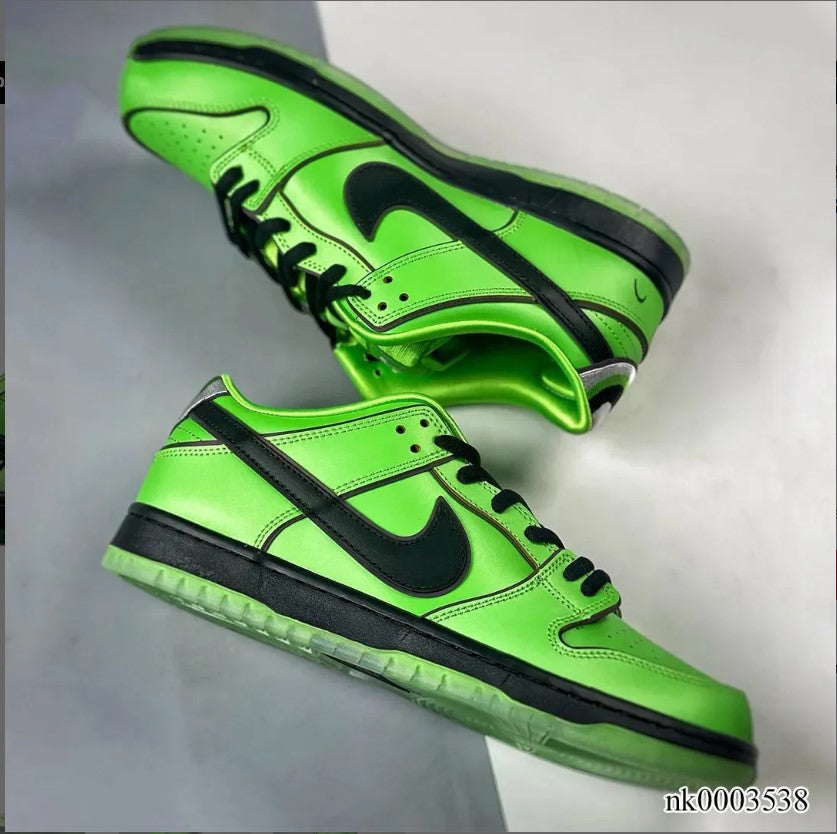 SB Dunk Low x Powerpuff Girls “Buttercup” Shoes Sneakers