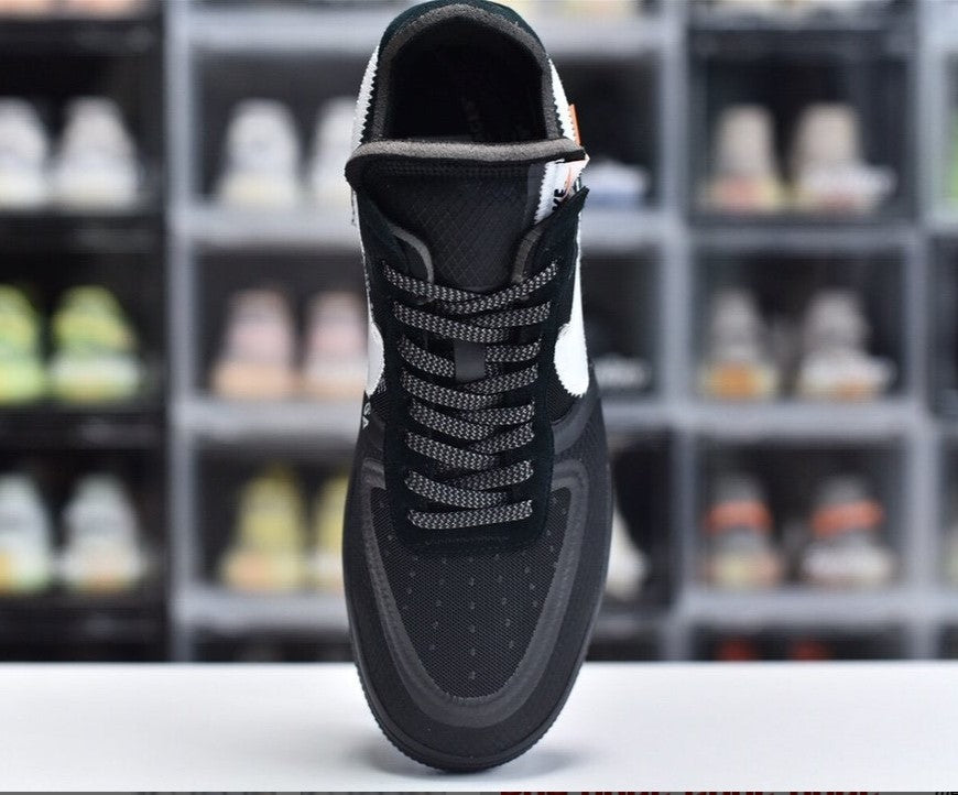 Air Force 1 Low Off-White Black White Shoes Sneakers