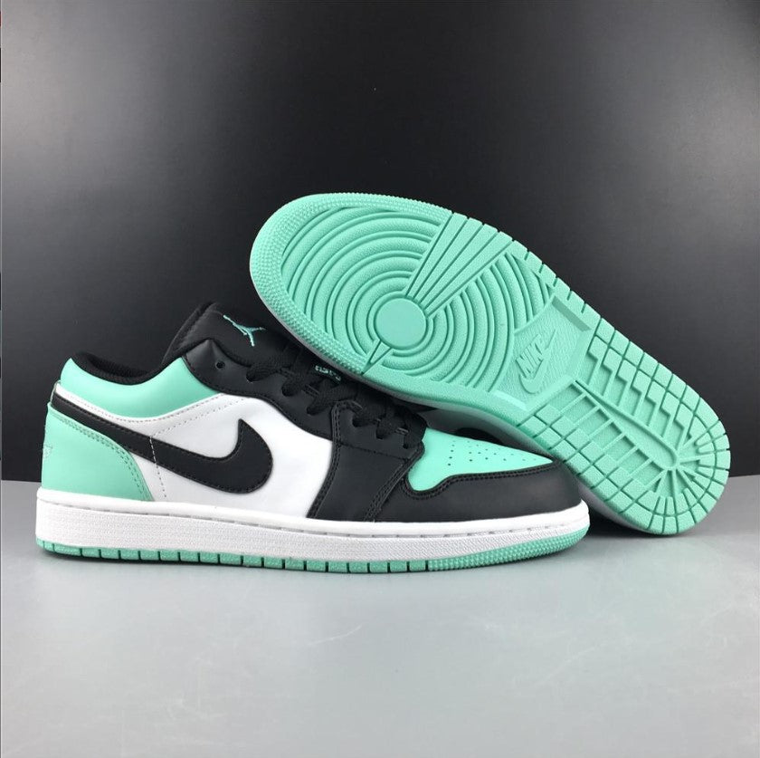 Air Jordan 1 Low Emerald Toe Shoes Sneakers