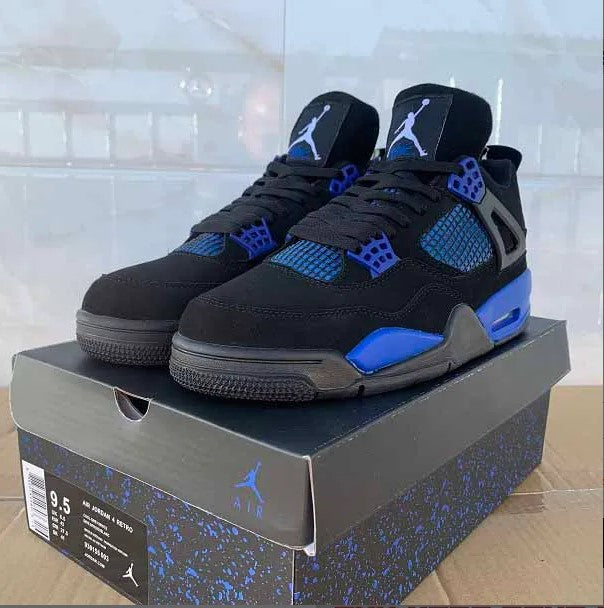 Air Jordan 4 Retro Game Royal Shoes Sneakers
