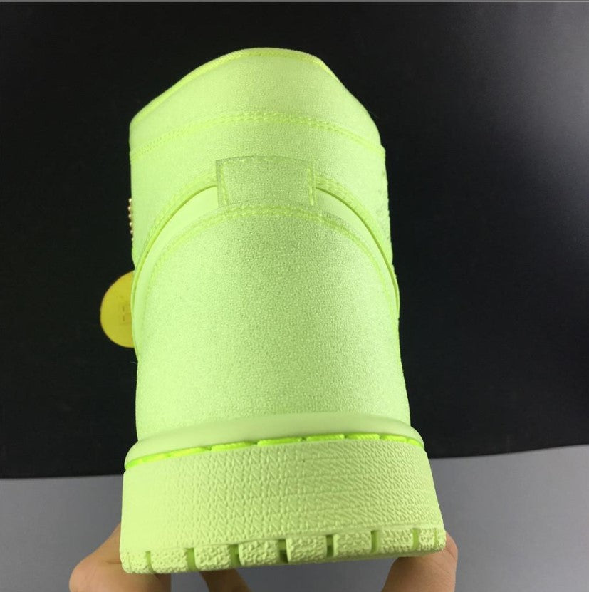 Air Jordan 1 Retro High Barely Volt (W) Shoes Sneakers