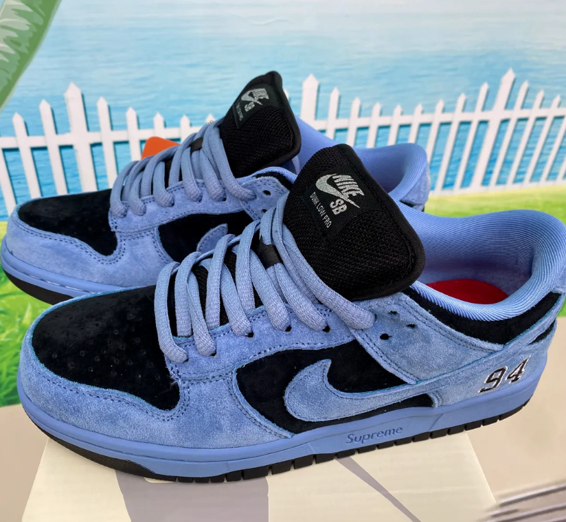 SUP x Dunk Low SB Ocean Fog Shoes Sneakers