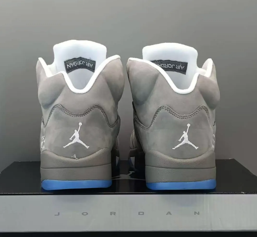 Air Jordan 5 Wolf Grey Shoes Sneakers