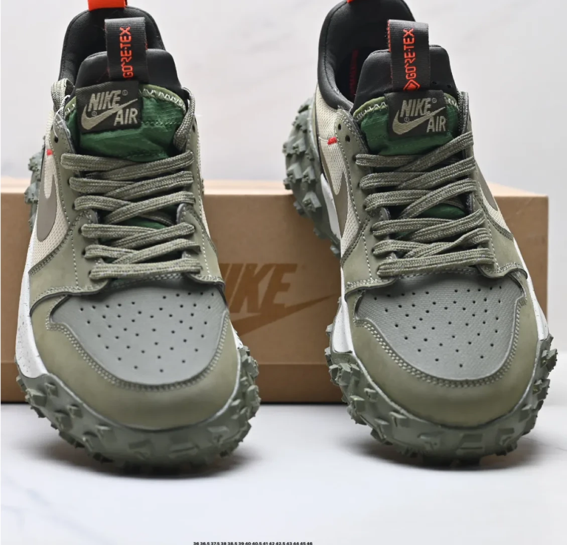 Air Jordan 1 Low Element GoreTex Medium Olive Shoes Sneakers