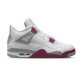 Air Jordan 4 White Purple Cement Shoes Sneakers