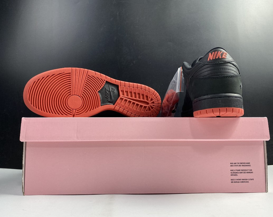 SB Dunk Low Black Pigeon Shoes Sneakers