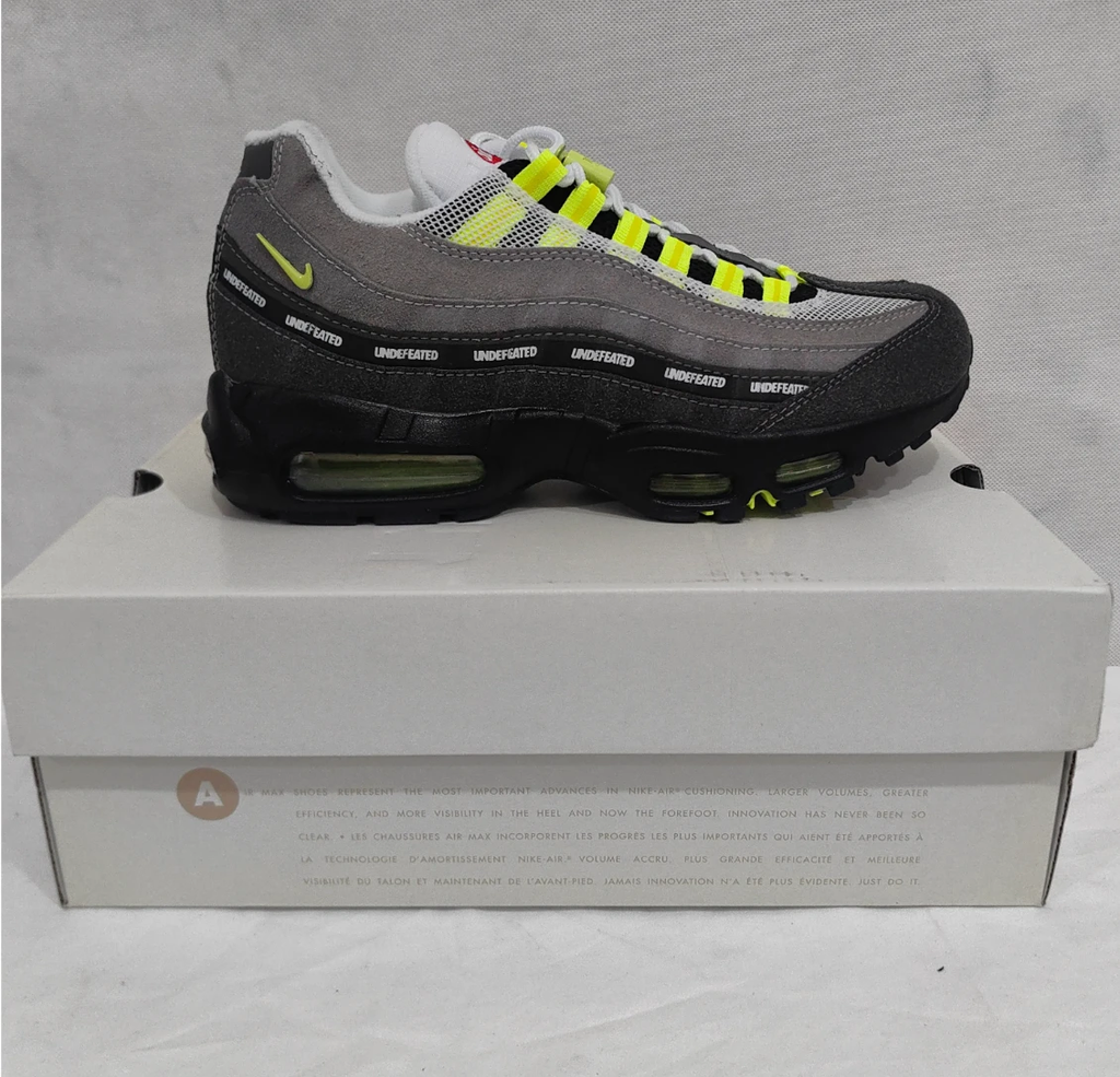 Undefeated x AM 95 Geo NYC Neon Shoes Sneakers
