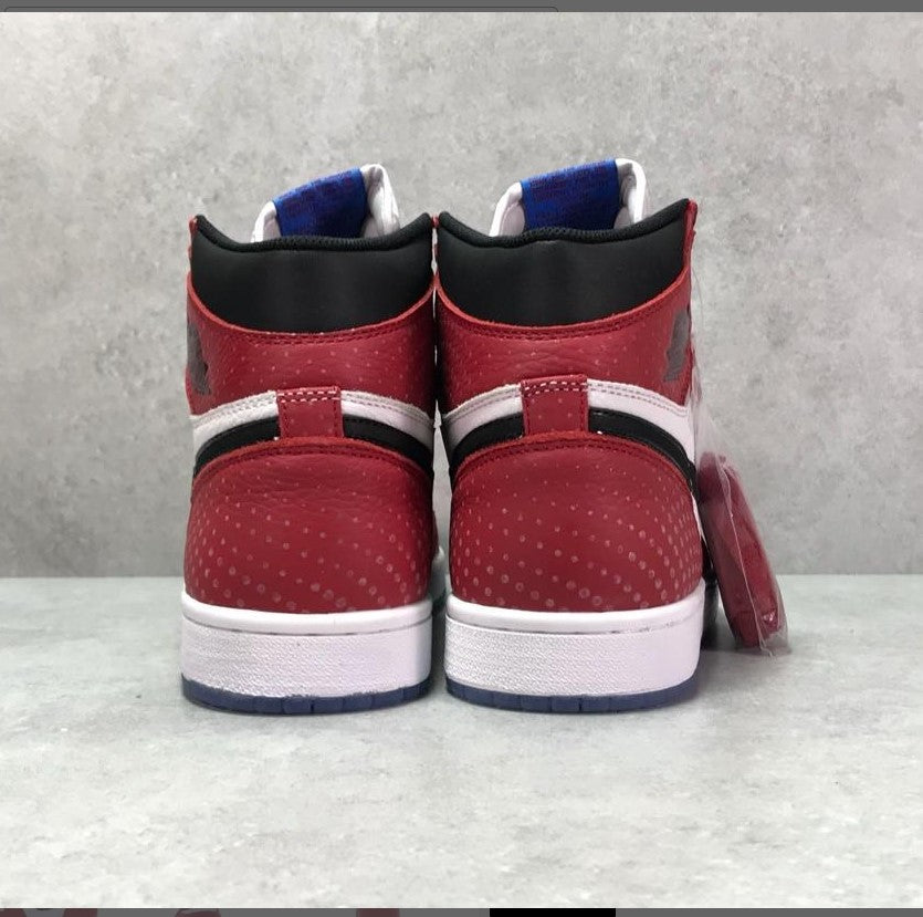 Air Jordan 1 Retro High Spider-Man Origin Story Shoes Sneakers